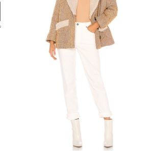 PISTOLA Presley High Rise Vintage Roller in Winter White